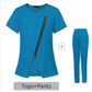Diagonal Zipper Top